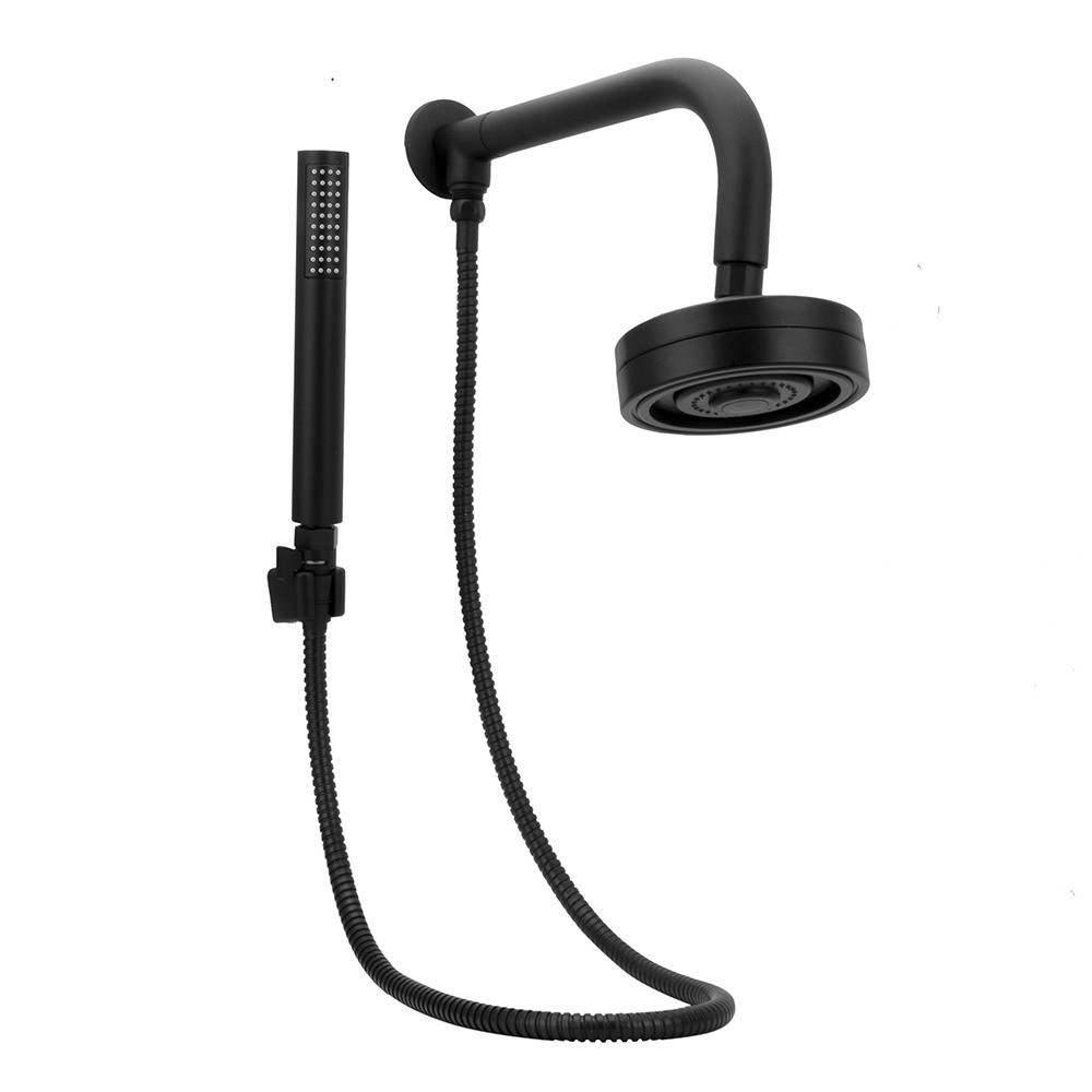 Chuveiro Autolimpante Black Completo Acabamento Preto Banheiro Anti Entupimento Ducha — imagem 2 de 2