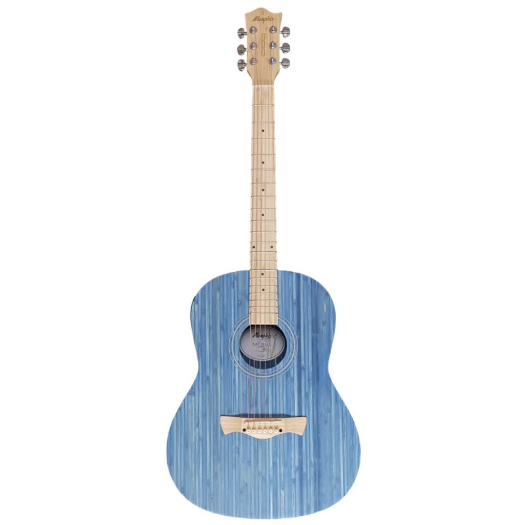 Violão Elétrico Aço Tagima Memphis Naturale All Solid Bambu