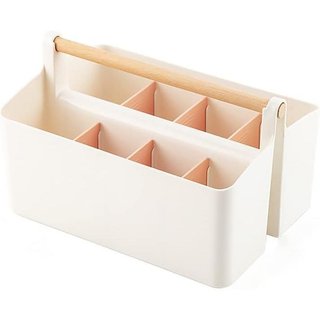 Organizador de Arte com Alça, Organizador de Marcadores, Organizador de Armazenamento de Materiais de Arte com Divisória