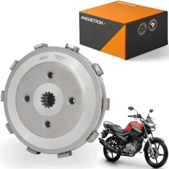 KIT EMBREAGEM COMPLETO MAGNETRON YAMAHA YBR FACTOR 125I 2017 A 2024