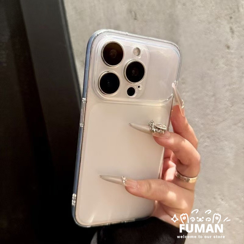 Capa De Telefone Transparente Fosca De Luxo Para Samsung Galaxy A37 A36 M36 F36 A73 A72 A71 A57 A56 M56 F56 A55 A54 A53 