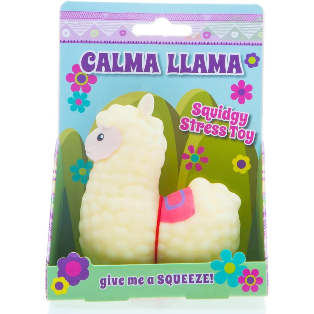 Boxer Gifts Brinquedo Anti-Estresse Calma Llama - Brinquedos Anti-Estresse Macios e Bolas Anti-Estresse para Adultos - A