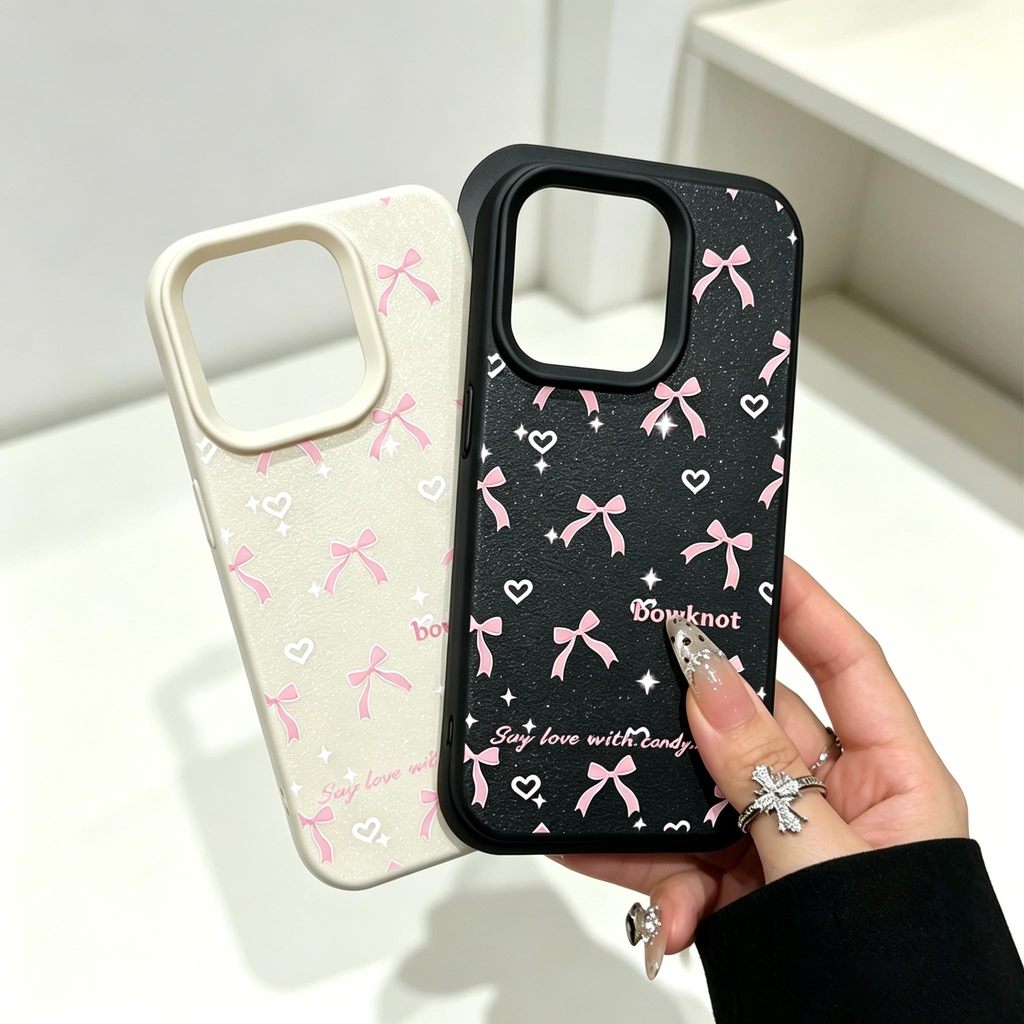 Bonito Laço Amor Coração INS Escudo Para Samsung Galaxy A57 A37 A27 A07 A17 A36 A26 A15 A52 A54 A36 A55 A35 A16 5G Caso 