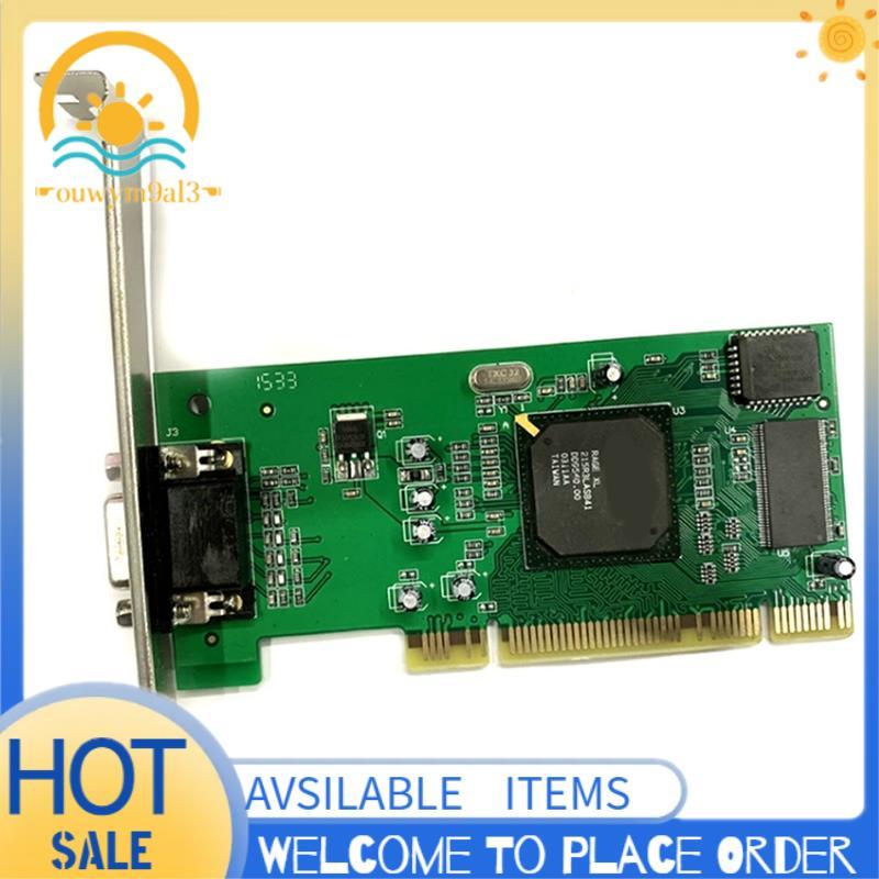 Placa Gráfica VGA PCI 8MB 32Bit Acessórios De Computador Desktop Multi Display Para ATI Rage XL