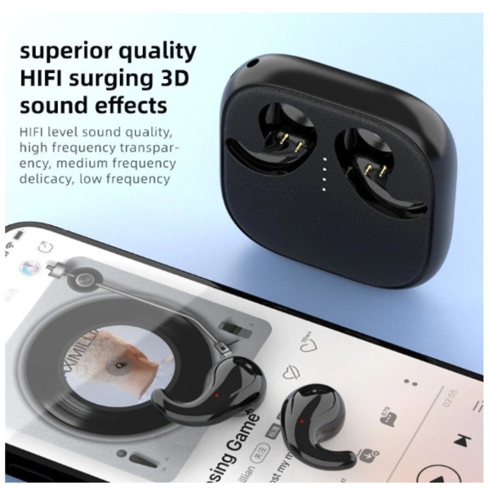 Fones de ouvido estéreo sem fio com Bluetooth e longa duração T70