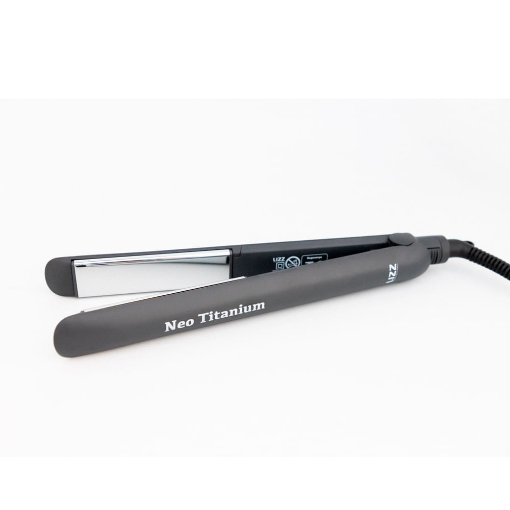 Prancha Lizz Neo Titanium 230oC Cinza Bivolt