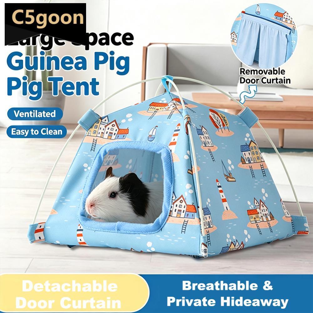 C5GOON Verão Respirável Sem Fundo Tenda Para Animais De Estimação Cabana Pequeno Animal Esconderijo Abrigo Hamster Cobai