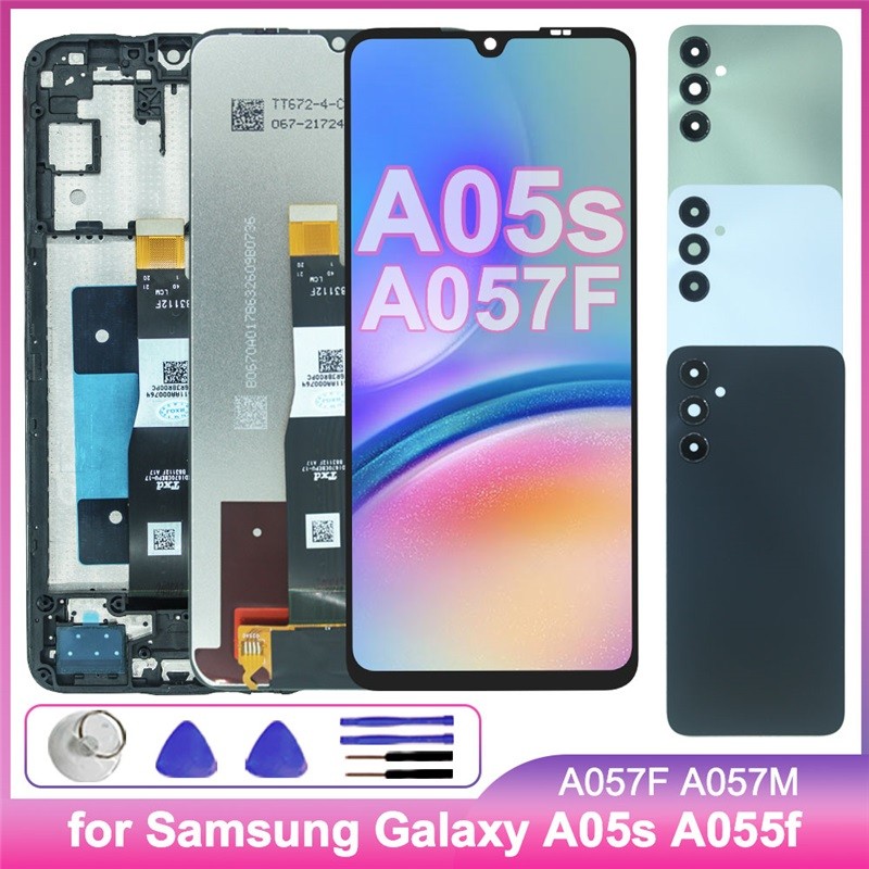 6.7'LCD Para Samsung Galaxy A05s 4G Display Tela De Toque Digitador Assembléia S