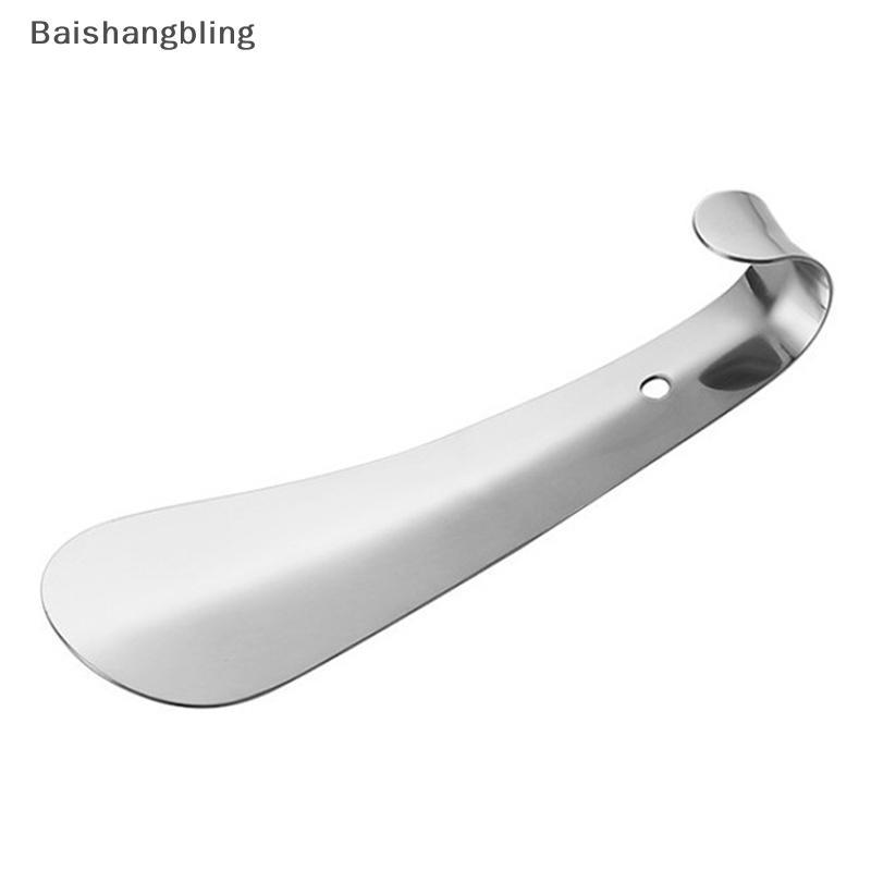Bsbl 1Pc Colher Calçadeira Profissional 14.5cm De Aço Inoxidável Metal Sapato Chifre Sapatos Levantador Ferramentas BL