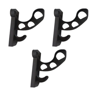 Kit 3 Suportes de Parede para Capacete e Jaqueta Organização com Estilo