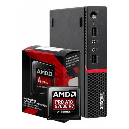 Mini Cpu Lenovo Thinkcentre Amd Pro 8gb Memoria 240gb Ssd 127/220v
