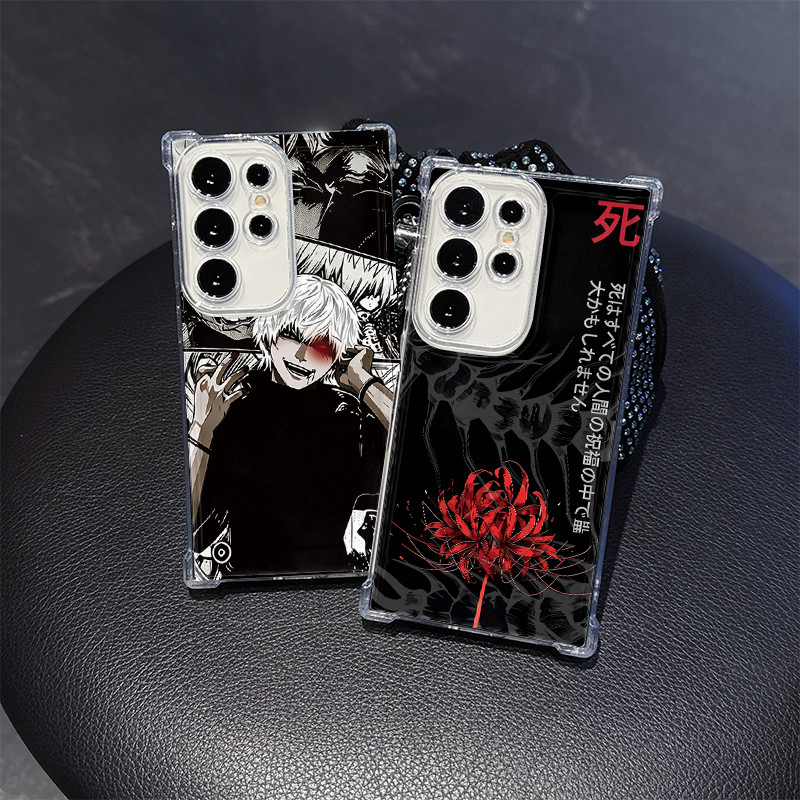 Capa De Telefone Tokyo Ghoul Red Spider Lily Para Samsung Galaxy A17 A57 A56 A27 A16 A37 A36 A26 A07 A15 A25 A55 A35 A06