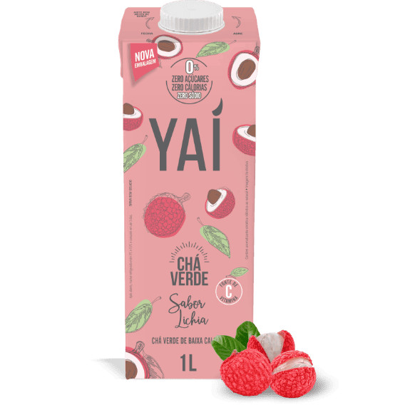 yaí Chá Lichia Zero TP 1L