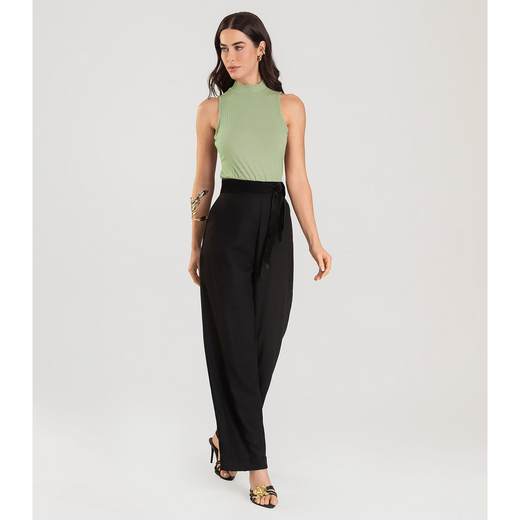 Regata Gola Alta Feminina Dianna Verde