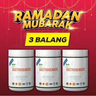 [RAMADAN MUBARAK 26] GOLAC GASTROVENGER ORIGINAL HQ - 3 EMBALAGENS