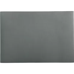 Jogo Americano Cowhide 1 Peça em Couro 43x30cm Maxwell & Williams Cinza