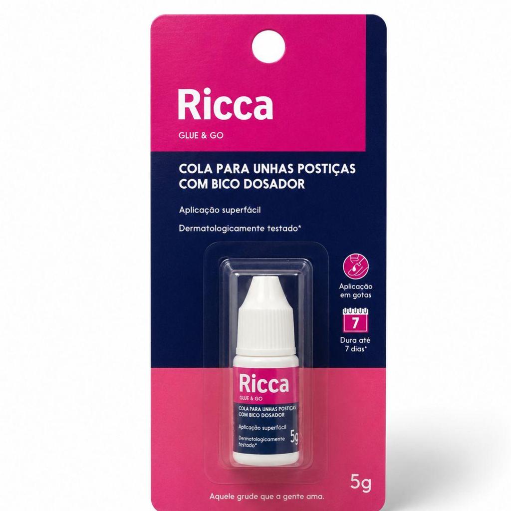 Cola Para Unhas Postiças Ricca Belliz 5g Cód.1342