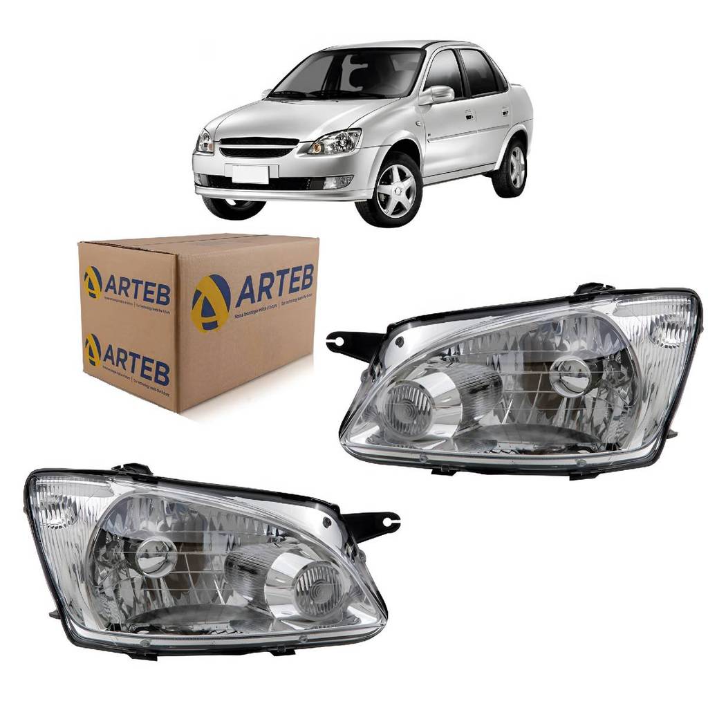 PAR FAROL PRINCIPAL CLASSIC 2011 A 2015 ORIGINAL ARTEB LADO DIREITO