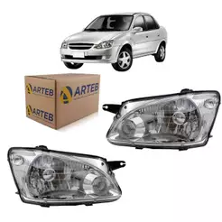 PAR FAROL PRINCIPAL CLASSIC 2011 A 2015 ORIGINAL ARTEB LADO DIREITO