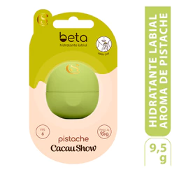 Hidratante Labial Beta Pistache Cacau Show – Edição Especial FPS 6