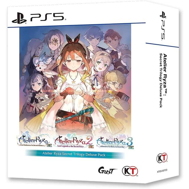 Atelier Ryza Secret Trilogy Deluxe Edition PS5 Midia Fisica