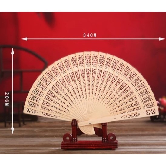 Kit 60 ate180 Leques De Mão - Madeira Natural tipo Bambu - Ideal Para Lembrancinha Festa Casamento Atacado
