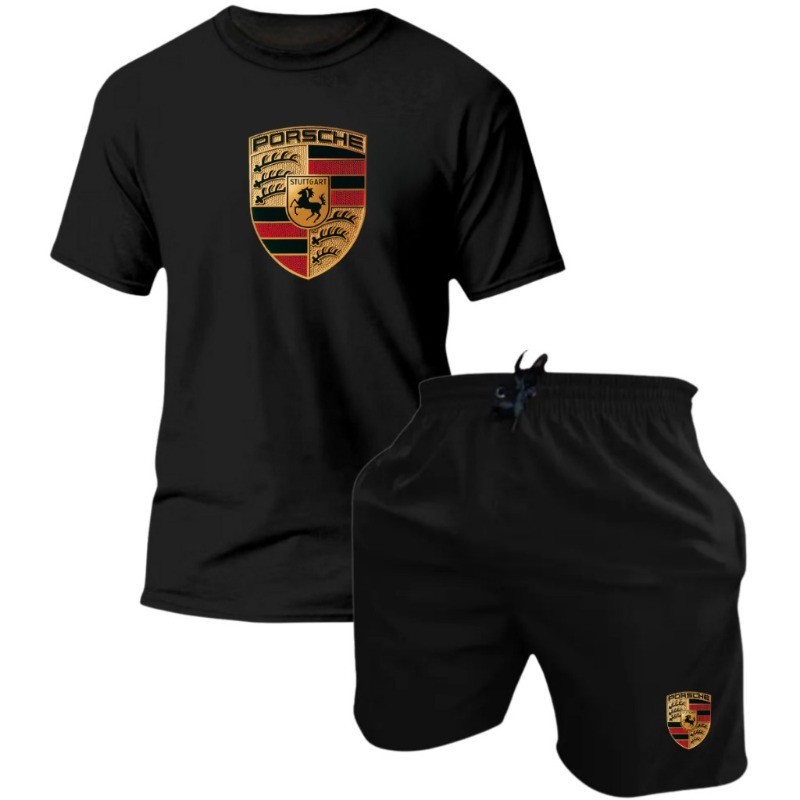 Kit Camisa e Bermuda Estampada Lançamento
