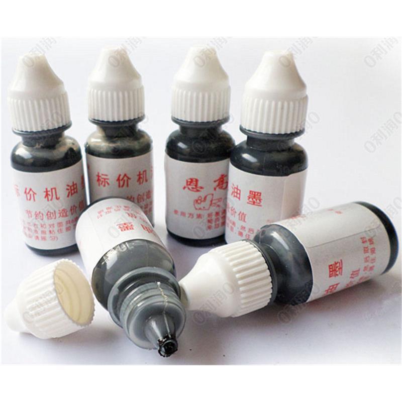 Máquina de codificação de fileira única, fileira dupla, máquina de marcação de preço, núcleo de tinta, rolo de tinta, má