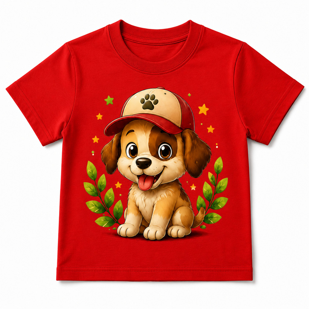 Camiseta Infantil Masculina 100% Algodão Animais  Natureza Estampada DTF  Malha Macia E Cores Vibrantes Confortáveis.