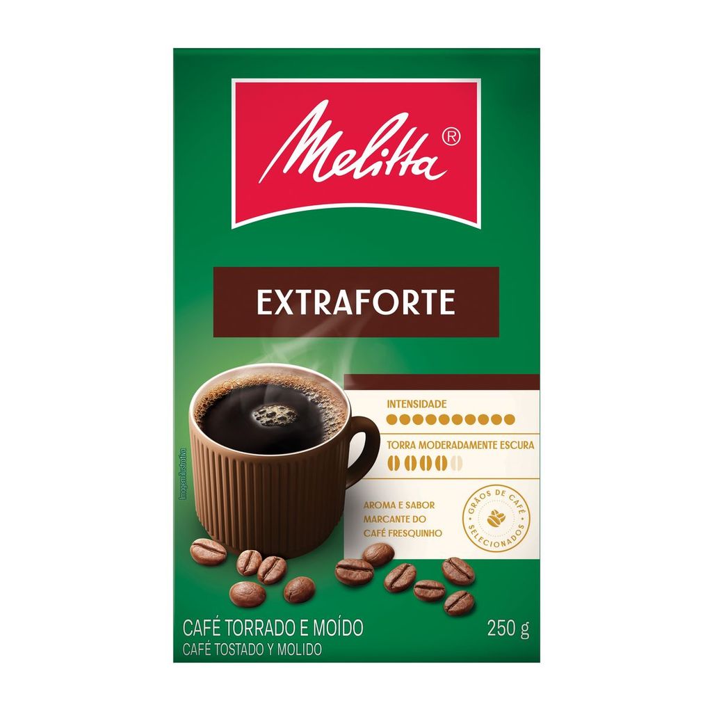 Café Melitta® Extraforte Vácuo 250g