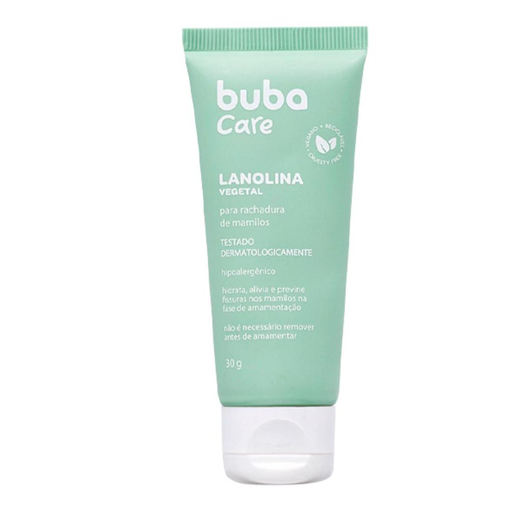 Pomada Hidratante Lanolina Vegetal Buba Care para Mamilos com Óleo de Coco e Camomila 30g