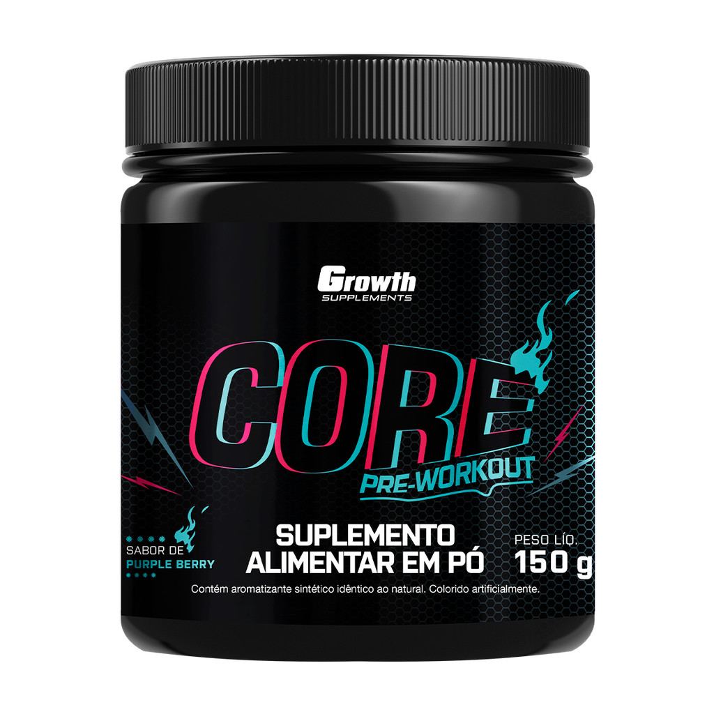 Pré Treino Core 150g Growth Supplements