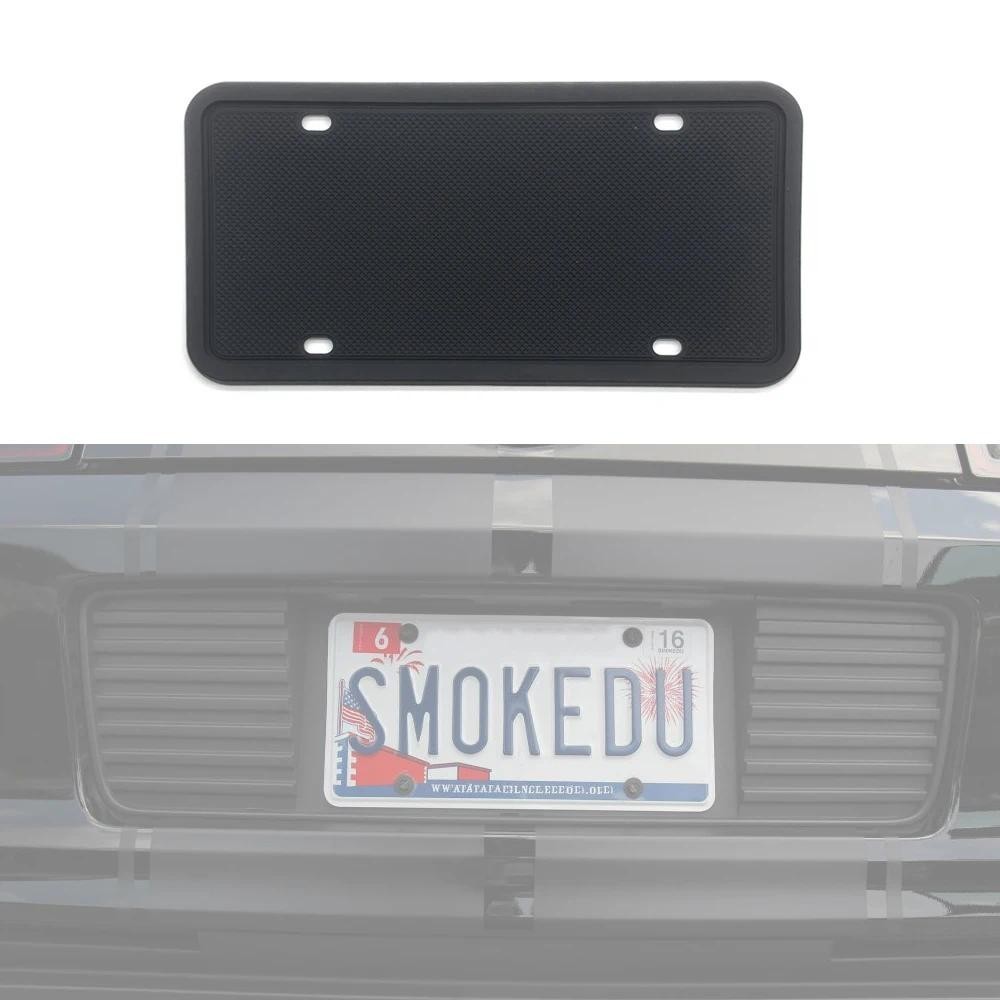 Almofada De Proteção De Silicone Para Placa De Licença Traseira Dianteira Eua Canadá Norte América Tampa Da Moldura Auto