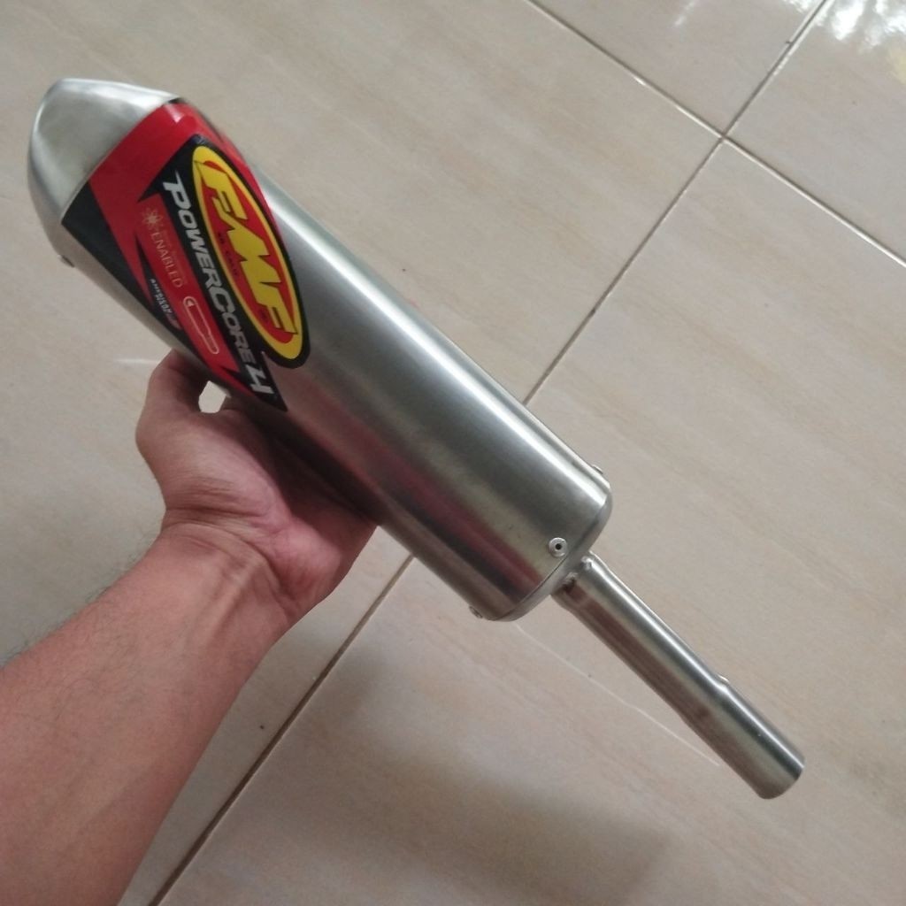 Escape Racing FMF POWERCORE ts 2 Tempos Motocicleta Tubo Aberto De