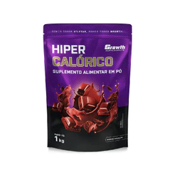 Hipercalórico 1kg Growth Supplements - Sabor Chocolate