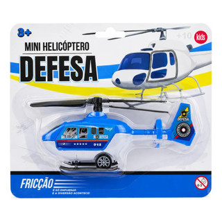 Kit Helicóptero Mini Profissões Brinquedo Infantil Fricção