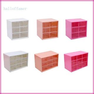 Suporte Organizador Papelaria Halloffamer 6 Gavetas 9 Ajustáveis Flexíveis Capacidade
