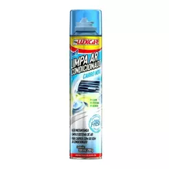 LIMPA AR CONDICIONADO SPRAY CARRO NOVO 300ML LUXCAR LX2590