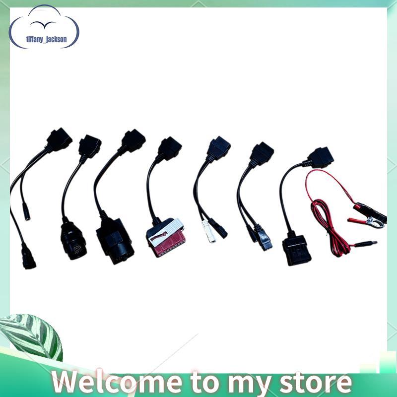 8 Pçs Conjuntos Completos TCS Multidiag PRO Carro OBD Conversor Cabos OBD2 Interface De Diagnóstico Conector Cabo Extens