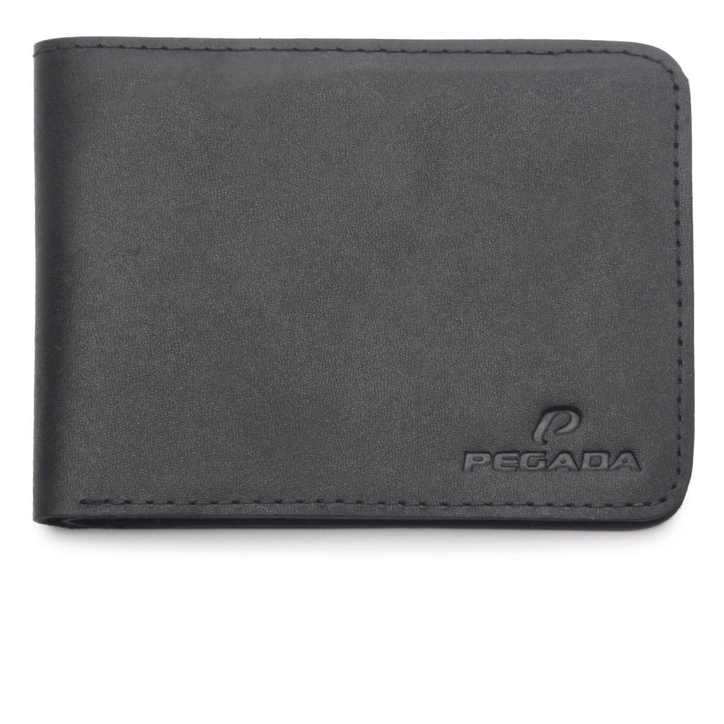 Carteira Casual Pegada Masculina em Couro Preto CA003429-01