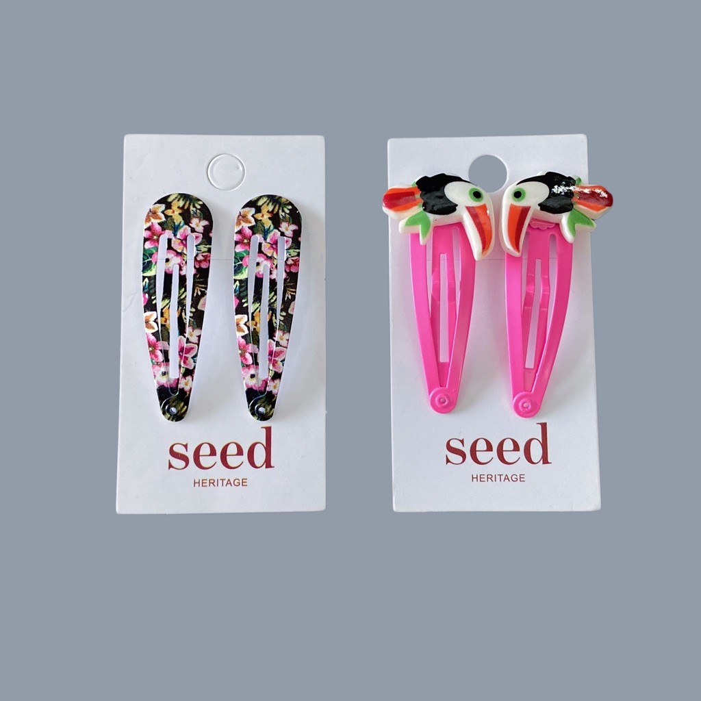 Semente tucano hairpin dos desenhos animados comércio exterior estilo europeu americano menina acessórios de cabelo clip