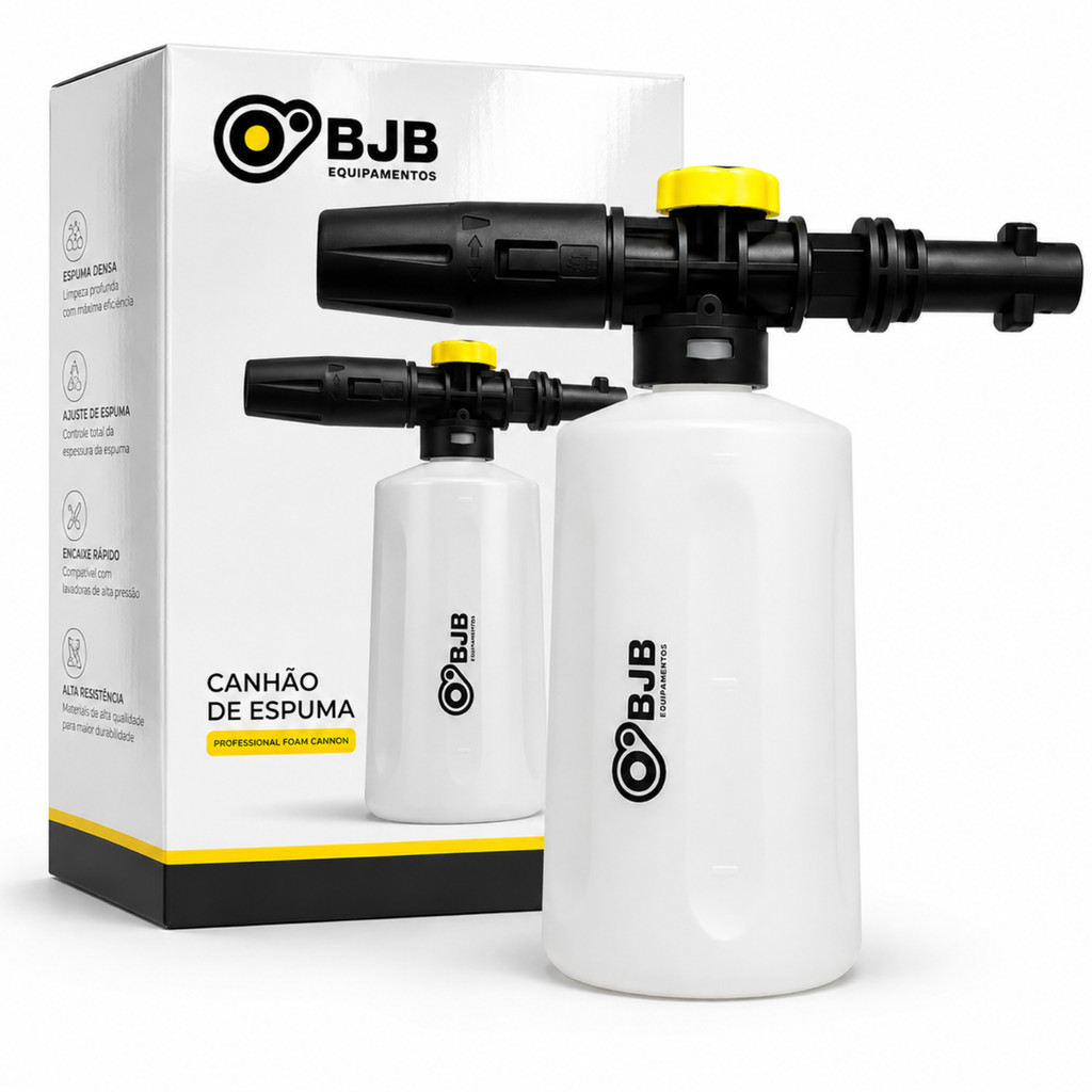 Snow Foam Canhão de Espuma 500ml Compativel com Lavadora de Alta Pressão Karcher K1 K2 K3 K4 K5