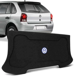 Tampão Porta Malas Tampa Traseira Gol G4 2006 - 2014 Carpetado Com Furo Falante 6x9 -ENVIO IMEDIATO