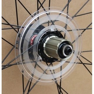 Daxing dobrável carro Original protetor de volante Mountain Bike volante capa protetora roda traseira disco de plástico 