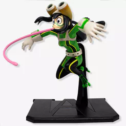 Estátua Tsuyu Asui 1/10 – My Hero Academia – Abystyle