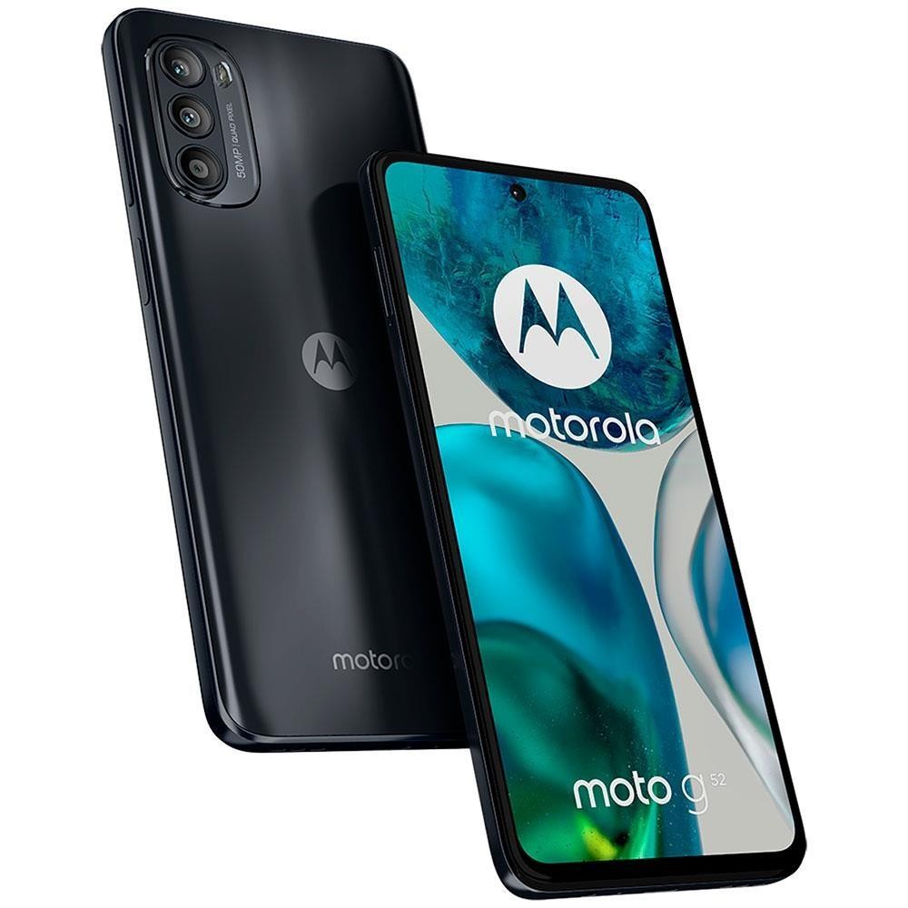 Usado: Moto G52 128GB Preto Muito Bom - Trocafy - Motorola em Oferta na Shopee