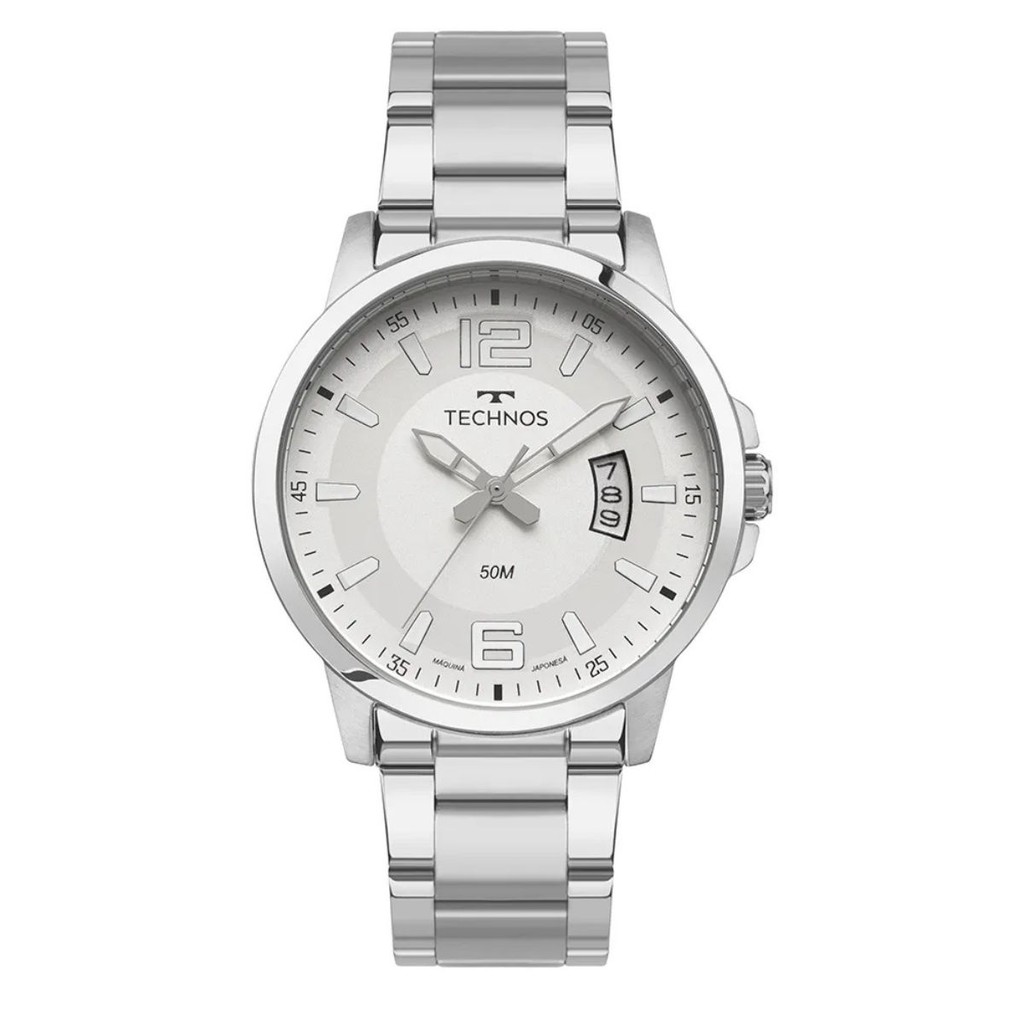 RELÓGIO TECHNOS MASCULINO PRATA 2315LAR/1K em Oferta na Shopee