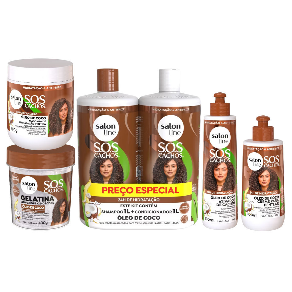 Máscara de Óleo de Coco Salon Line: Onde Comprar | BuscaProdutos