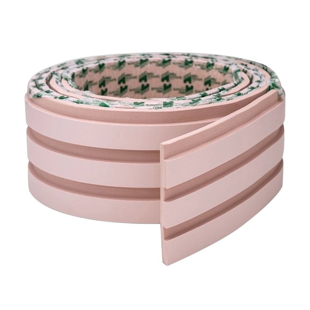 Painel Ripado Meu Rodapé Autocolante Play Rosa 10x1cm 10m em Oferta na Shopee