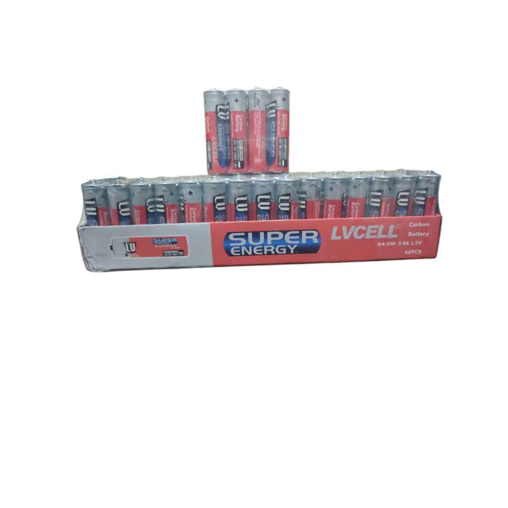 Kit  Pilha Comum Baterias SUPER ENERGY - Durabilidade Tamanhos AA - Aquarius em Oferta na Shopee